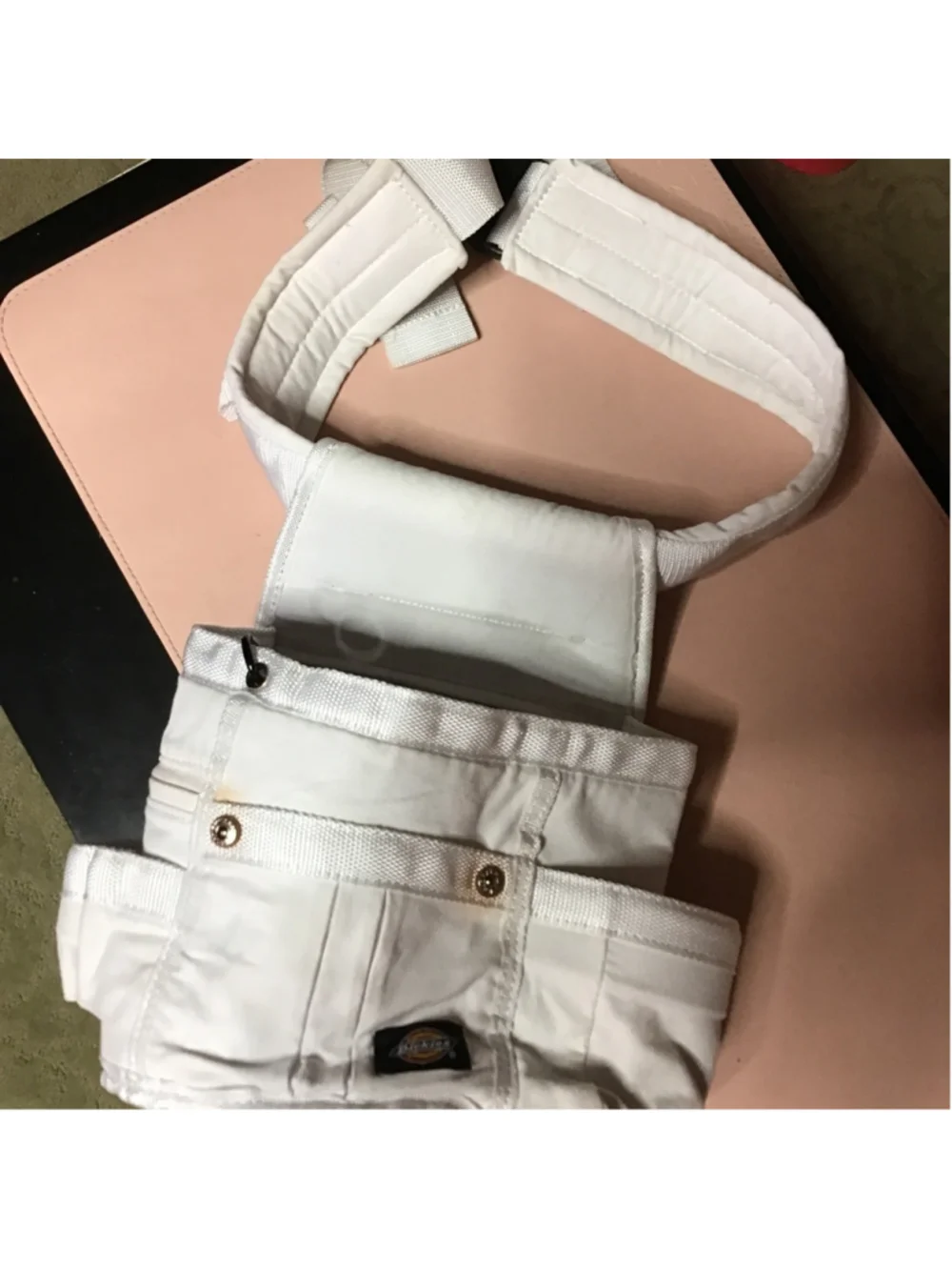 Dickies White Waist Bag Painters Belt Tool